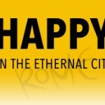 Borned “Happy in the Eternal City”