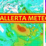Allerta meteo: codice in giallo nella regione Lazio.