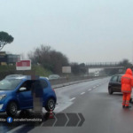 Incidente sulla Pontina all’altezza di Castagnetta: due i veicoli coinvolti