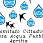 Comitato Acqua Pubblica Aprilia: “Class action contro partite pregresse…ci siamo”