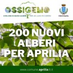Regione Lazio, Ossigeno: 200 nuovi alberi per Aprilia.