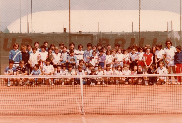 I ragazzi della Prima Scuola Tennis