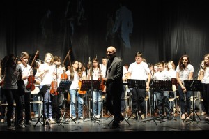 Foto concerto fine anno Gramsci