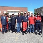 Primo presidio della Protezione civile al mercato