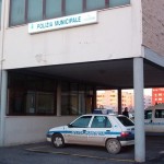 Presidio di protezione civile durante il mercato settimanale