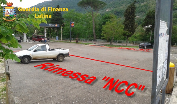 Cp. Fondi - Piazzale Rimessa NCC Campodimele