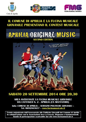 Aprilia Original Music_Locandina2014