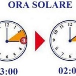 Torna l’ora solare: da domenica 26 ottobre orologi indietro di un’ora