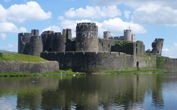 Caerphilly Castle, Galles