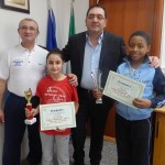 Piccoli Campioni incontrano il Sindaco Terra