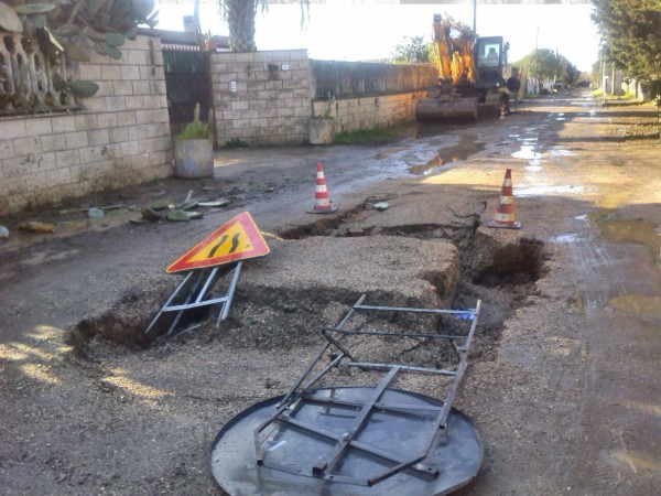 via amaseno lavori rete 2