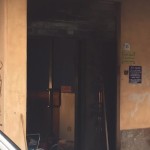 Incendio in via Rossetti