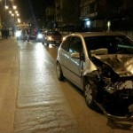 Incidente notturno in via Toscanini