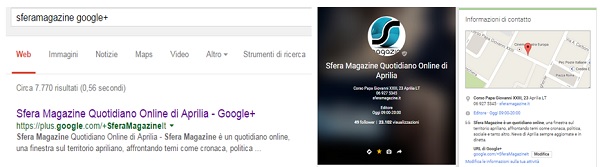 google+ snippet