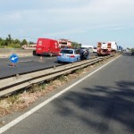 Tir fuori strada: traffico sulla Pontina in direzione Latina