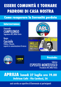 Incontro APL 27 luglio 1