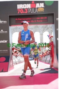 70.3 Pola arrivo Ferraiuolo