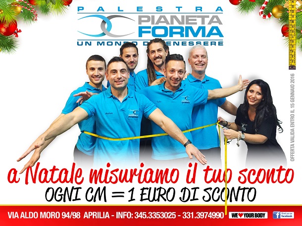 Palestra Pianeta Forma - Offerta di Natale 