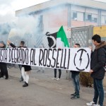 Sit-in di protesta al Rosselli