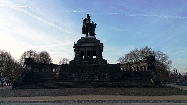 Deutsches Eck - Monumento in Onore di Guglielmo I