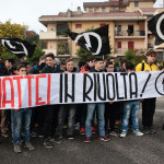 Gli studenti dell’IPSIA Mattei di nuovo in sit-in per i laboratori