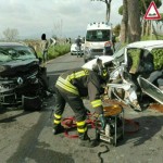 Frontale in zona Campoverde: interviene l’eliambulanza