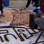 Il primo regalo ad Aprilia: un’infiorata in centro