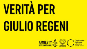 Verità per Giulio Regeni