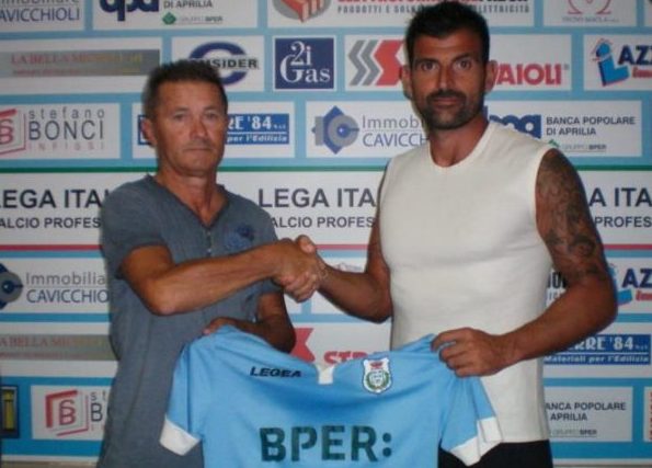 Il direttore sportivo Gianni Sanavia e Mirko Mancini