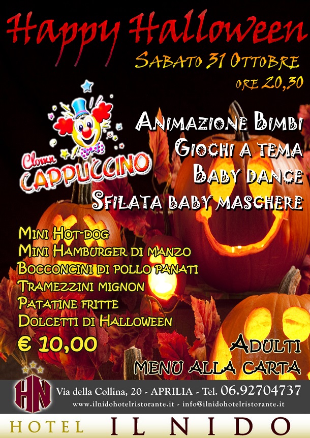 Hotel Il Nido Aprilia - Halloween