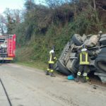 Incidente nel primo pomeriggio a Cisterna: Vigili del Fuoco ancora a lavoro