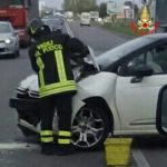 Incidente sulla Pontina: feriti nel sinistro avvenuto a Latina