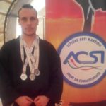 Tre medaglie d’argento per il karateka apriliano Emanuele Casilli