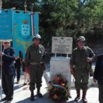 Monumento ai caduti presso la stazione di Campoleone