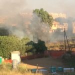 Incendio in Via Istria