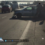 Incidente sulla Pontina, chiusa la corsia destra da Via del Commercio