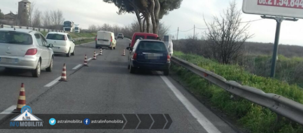 pontina auto in panne castel romano