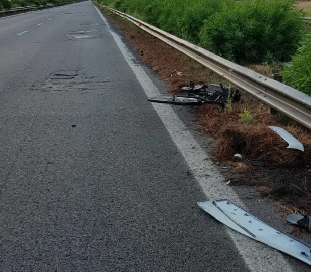 incidente mortale ciclista pontina