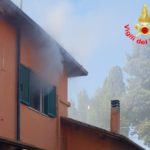 Incendio in casa, paura a Vallelata