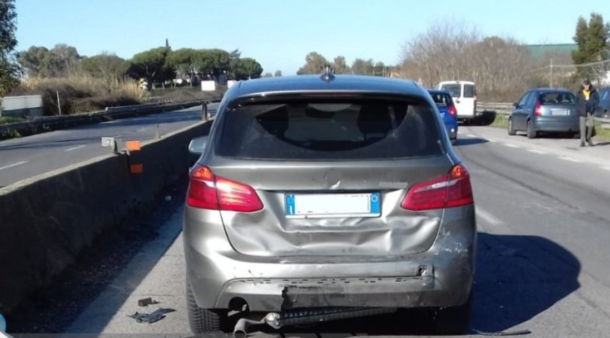 pontina incidente via selciatella frassineto