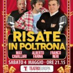 “Risate in poltrona” al Teatro Europa con i comici di Zelig e Colorado.