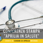 “Aprilia in salute”, venerdì la presentazione dell’iniziativa.