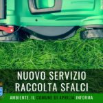 Aprilia, nuovo servizio per la raccolta degli sfalci dei giardini domestici.