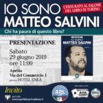 APL presenta il libro: “Io sono Matteo Salvini” di Chiara Giannini.