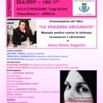 Anna Silvia Angelini presenta il suo libro “La violenza declinata”.