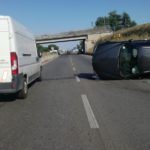 Incidenti sulla Pontina, traffico in tilt e lunghe code verso Latina.