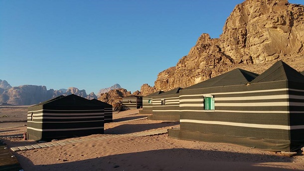 campo beduino del wadi rum