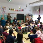 Il Sindaco Terra intervistato dagli alunni della scuola “Elsa Morante”.