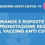 Vaccinazione anti Covid-19: disponibile la pagina dedicata alle domande frequenti.