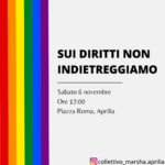 Aprilia: la nuova Associazione “Collettivo Marsha” organizzare protesta per DDL ZAN.